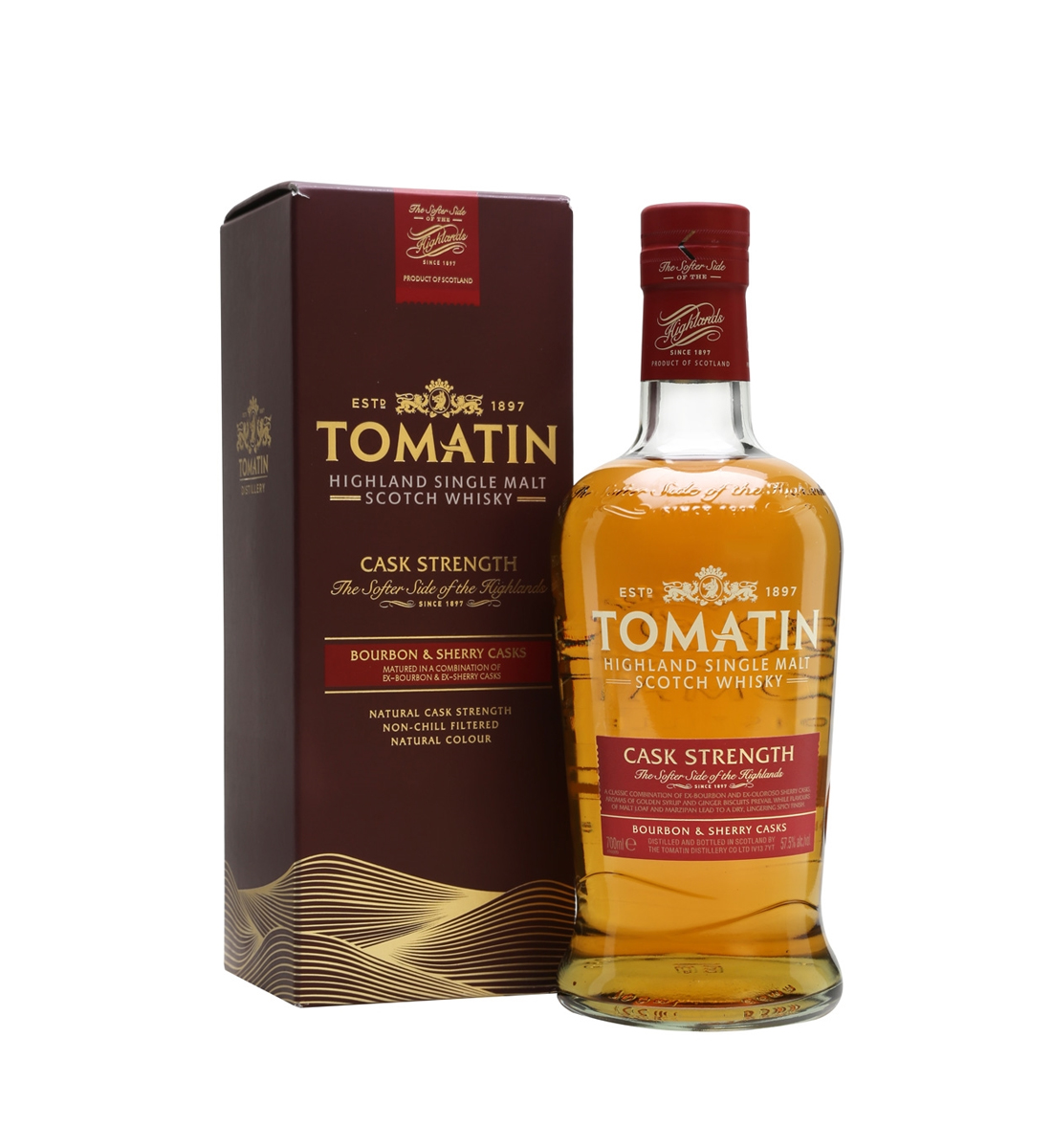 Tomatin Cask Strength Single Malt Scotch 0.7L